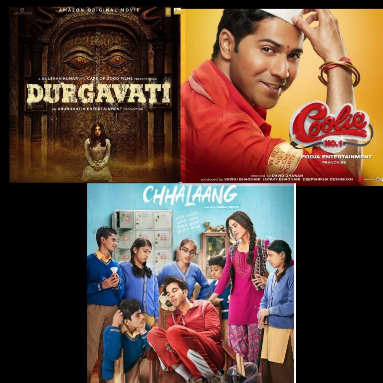 “Chhalaang”, “Durgavati”, “Coolie No. 1” and other upcoming movies to release on Amazon Prime