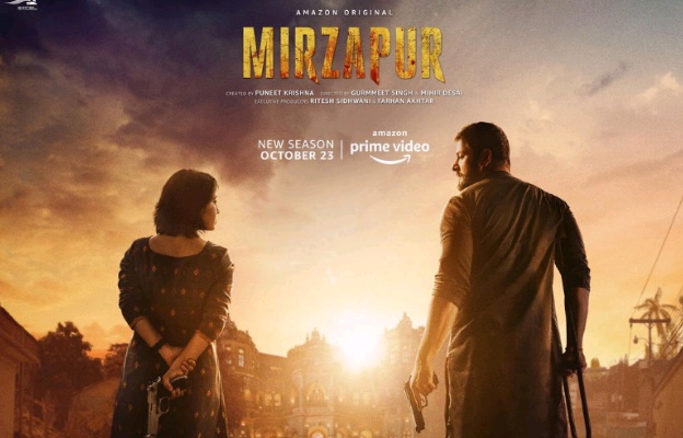 Mirzapur 2 streaming on Amazon prime and SDMoviesPoint