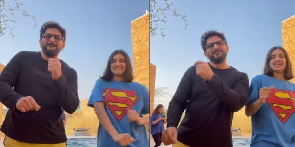 Arshad Warsi grooves with his FAVOURITE dance partner, WATCH VIDEO...