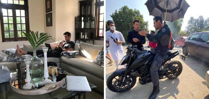 John Abraham shares glimpses of his WORKAHOLIC side with his fans, SEE PHOTO...