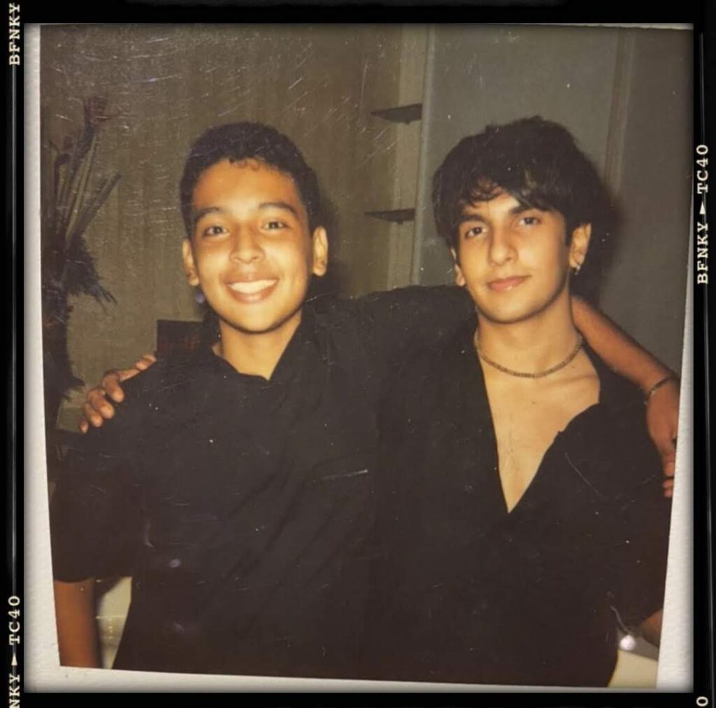 Ranveer Singh wishes Rohan Shrestha with a THROWBACK picture.