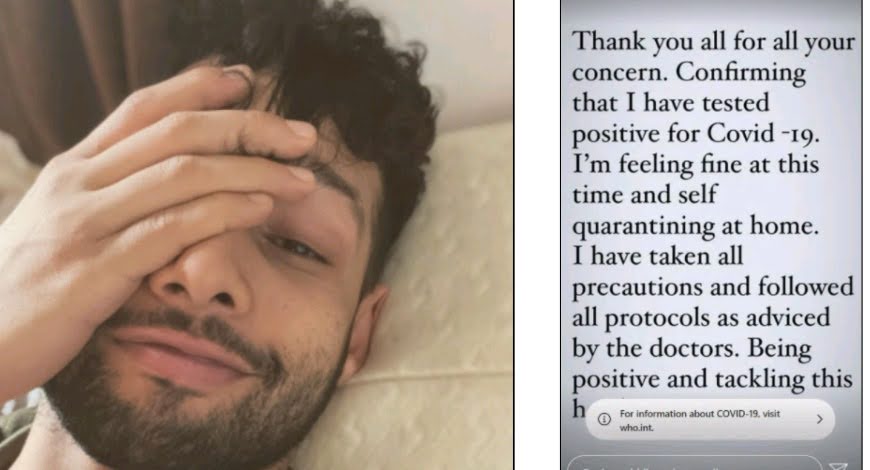 Siddhant Chaturvedi shares PIC from his quarantine, fans wish a speedy recovery.