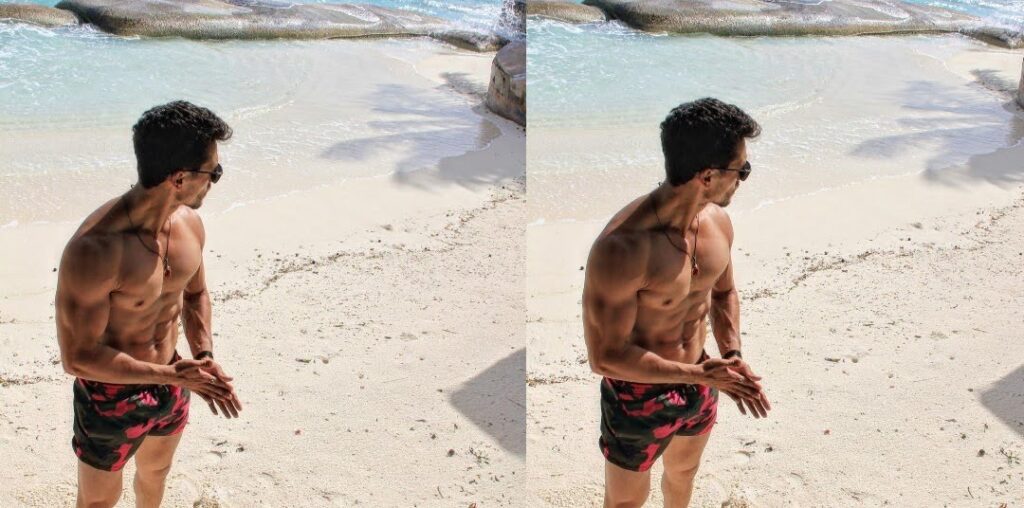 Tiger Shroff slays in his chiselled body at the beach, sister Krishna Shroff drops THIS comment.