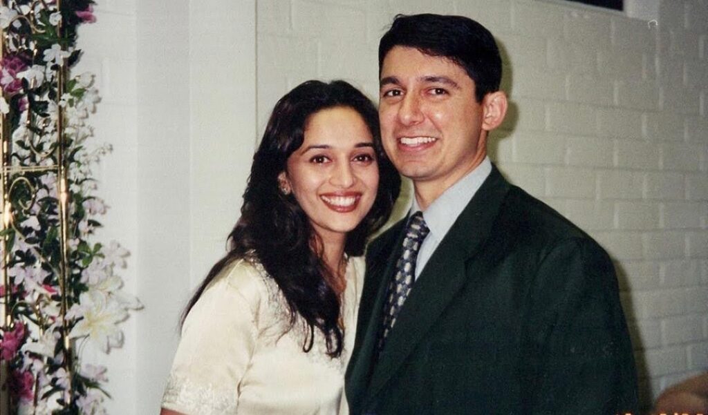 Shriram wishes wifey Madhuri Dixit on her birthday with a "vintage" PHOTO and a special NOTE.