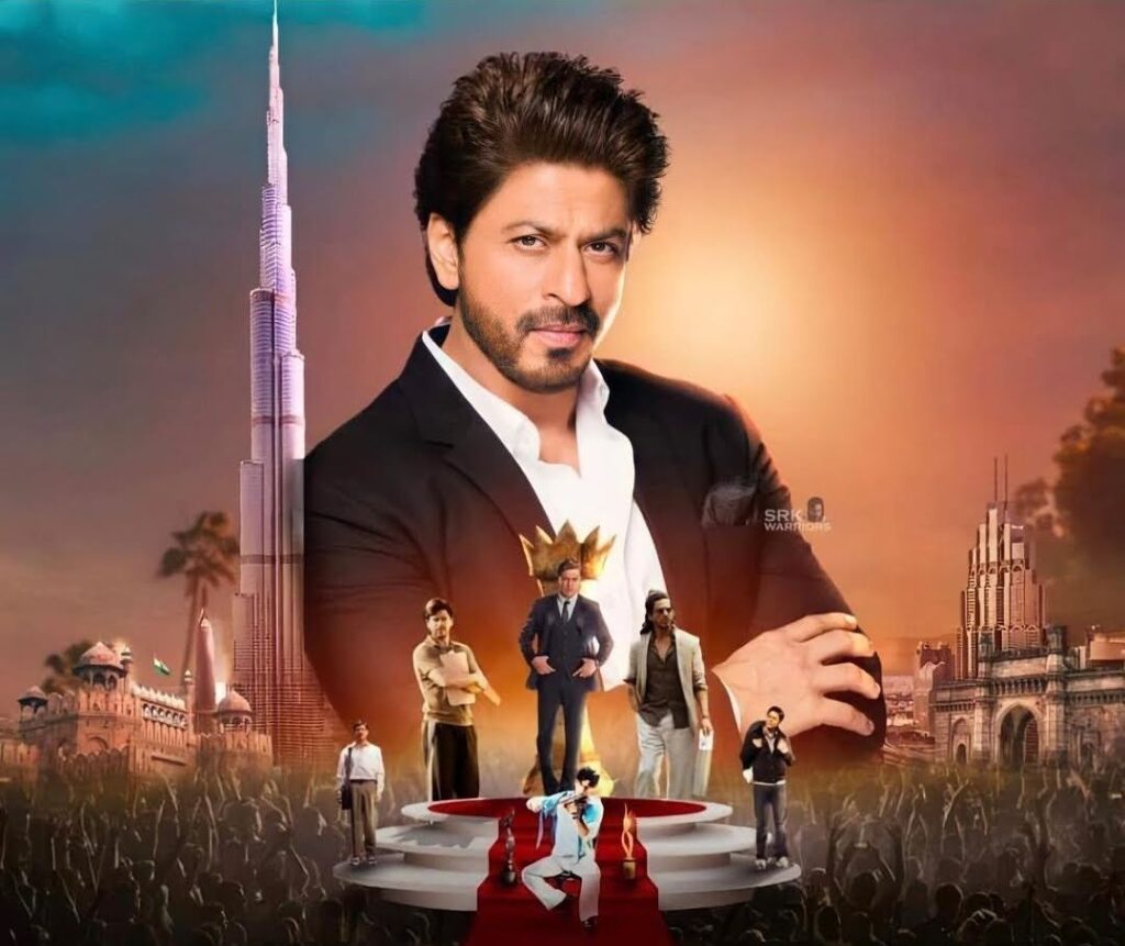 Burj Khalifa lights up the 'We love you' message to honour SRK on his b'day.