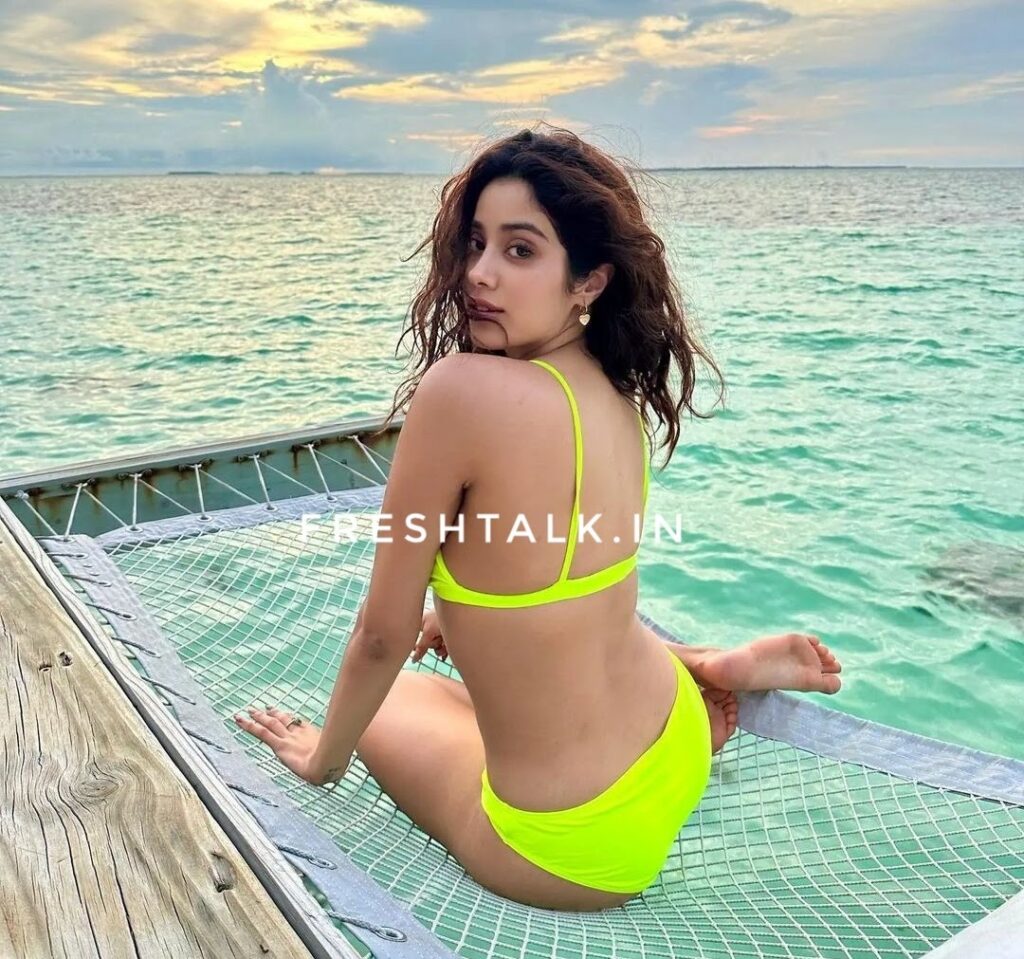Janhvi Kapoor's beach vacation is all about BIKINIS and DEEP NECKS, See PICS.